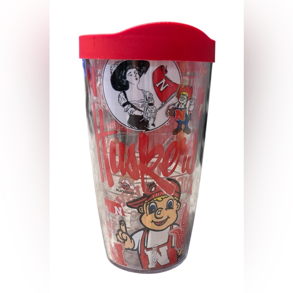 Nebraska Husker Tervis 16 oz. Tumbler with Red Lid